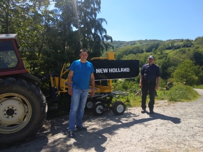 NUEVA ENTREGA - RASTRILLO HILERADOR NEW HOLLAND PROROTOR 360